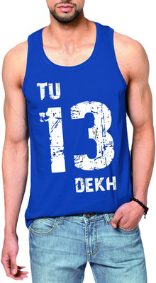 

Elepants Men Vest, Royal blue