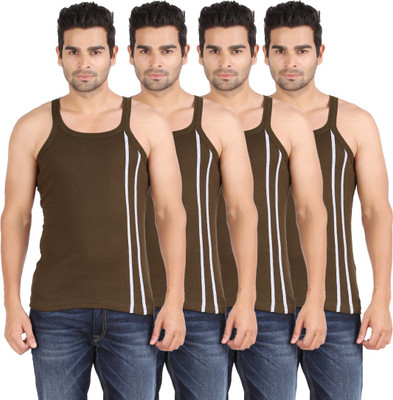 

Zippy Men's Vest(Pack of 4), Green