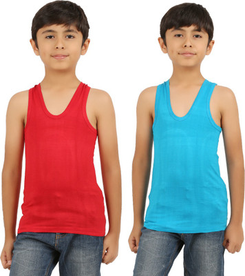 

RAA Vest For Boys Cotton(Blue, Blue & red