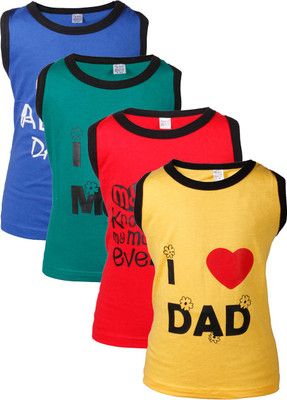

Gkidz Vest For Boys Cotton(Multicolor, Blue
