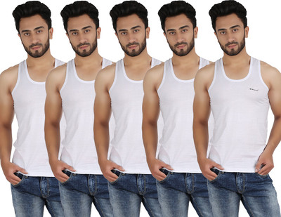

Wyatt Men Vest(Pack of 5, White