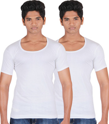 

Frang Men Vest(Pack of 2, White