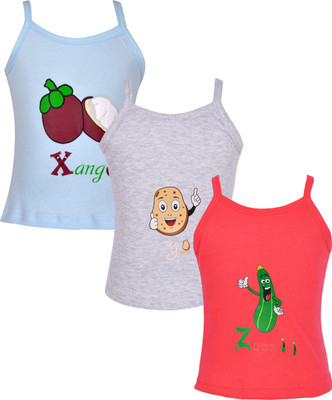 

Gkidz Vest For Baby Girls Cotton(Multicolor, Light blue