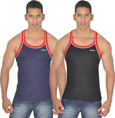 

Scholar Men Vest(Pack of 2, Black;navy
