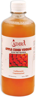 

Adira Pure & Naturally Fermented Apple Cider Vinegar Vinegar(500 ml)