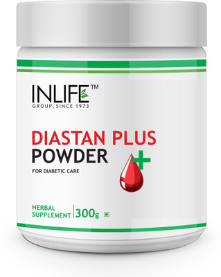 

Inlife Diastan Plus, Diabetes Care Ayurvedic Herbal Medicine Supplements with Gymnema Sylvestre, Fenugreek, Karela, Shilajit and other Powerful Herbs(300 g)