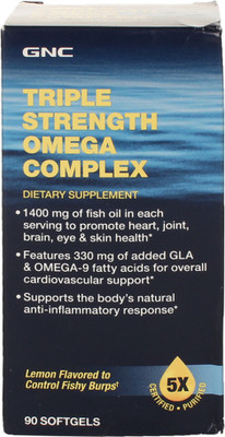 

GNC Triple Strength Omega Complex Softgel(90 No)
