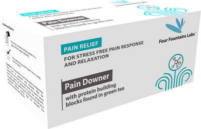 

Four Fountains Labs Pain Downer - for reducing Pain and promoting Mental Relaxation (1 Month Supply)(87 g)