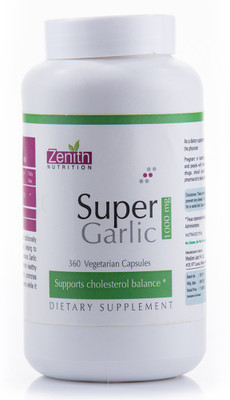 

Zenith Nutrition Super Garlic 1000 mg(360 No)