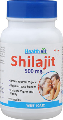 

HealthVit Shilajit 500 mg(60 No)