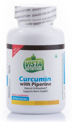 

Vista Nutrition Curcumin with Piperine(60 No)