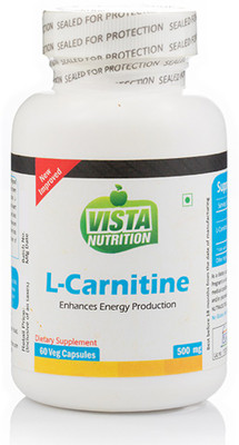 

Vista Nutrition L-Carnitine 500mg(60 No)