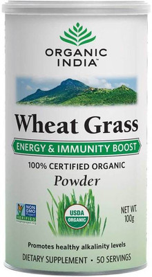 Organic India Wheat Grass 100gm(100 g)
