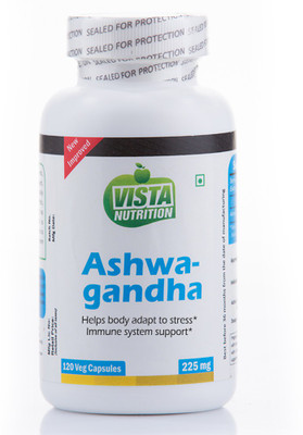 

Vista Nutrition Ashwagandha - 225mg(120 No)