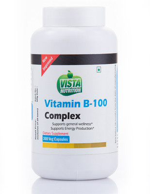 

Vista Nutrition Vitamin B-100 Complex(300 No)