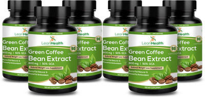

LeanHealth Leanhealth green coffee - 90 Capsules- (Pack of 6)(90 No)
