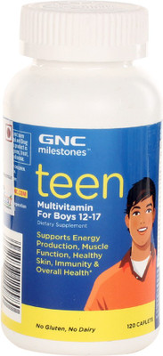 

GNC Teen MultiVitamin for Boys for Overall Health(120 No)