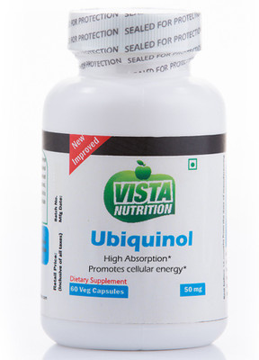 

Vista Nutrition Ubiquinol - 50mg(60 No)