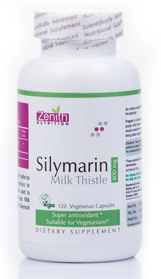 

Zenith Nutrition Silymarin Milk Thistle-400mg-120 Nos(120 No)