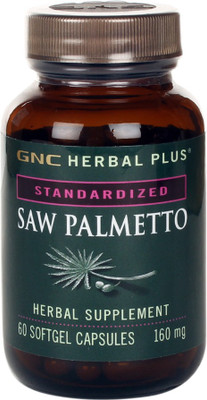 

GNC Saw Palmetto 160 MG Softgel Capsules(60 No)