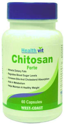 

HealthVit Chitosan Forte (Fat Attracter)(60 No)