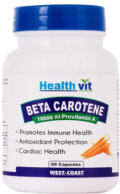 

HealthVit Beta Carotene 10000 IU 60 Capsules(60 No)