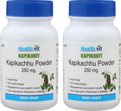 

HealthVit Kapikavit Kapikachhu Powder 250 mg (Pack of 2)(60 No)