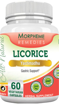 

Morpheme Remedies Licorice Caps- 500mg Extract(60 No)