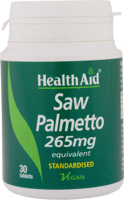 

HealthAid Saw Palmetto 265mg (Equivalent)(30 No)
