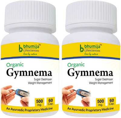 

Bhumija Lifesciences Gymnema Sylvestre Capsules 60's(2 No)