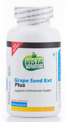 

Vista Nutrition Grape Seed Extract Plus(120 No)