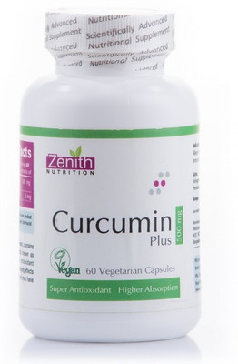 Zenith Nutrition Curcumin plus-500mg-60 Nos(60 No)