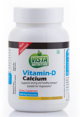 

Vista Nutrition Vitamin-D and Calcium(180 No)