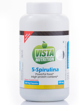

Vista Nutrition 5-Spirulina - 500mg(200 No)