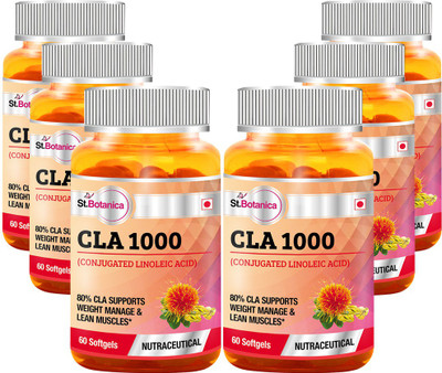 

St.Botanica CLA 1000 (Conjugated Linoleic Acid) (Pack Of 6)(360 No)