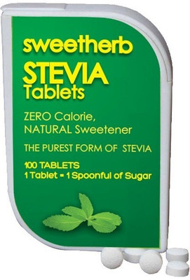 

SweetHerb - Stevia Sugarfree Tablets, Herbal & Natural,(100 No)