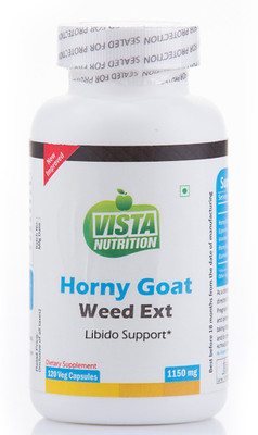

Vista Nutrition Horny Goat Weed 1150mg(120 No)