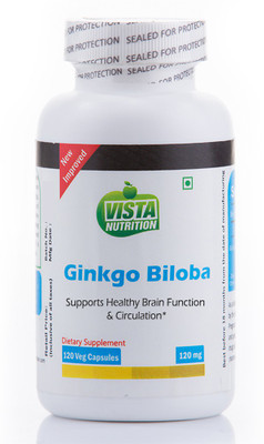 

Vista Nutrition Ginkgo Biloba 120mg(120 No)