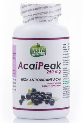 

Vista Nutrition AcaiPeak - 250mg(120 No)