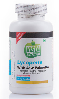 Vista Nutrition Lycopene with Saw Palmetto(120 No)