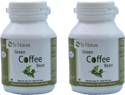 

By Nature Green Coffee Bean Capsules (Pack of 2)(30 No)