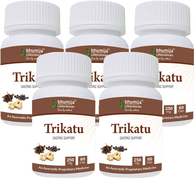 

Bhumija Lifesciences Trikatu Capsules 60's(5 No)