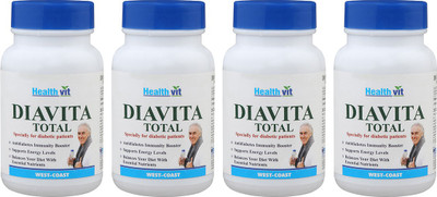 

HealthVit Diavita Total (Pack of 4)(30 No)