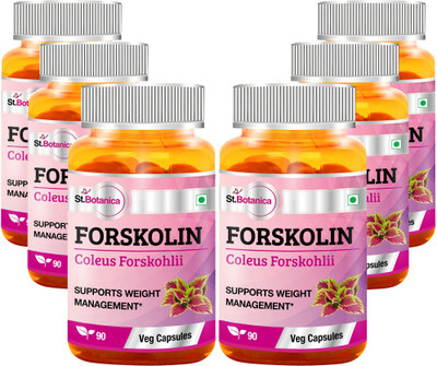 

St.Botanica Forskolin 500mg Extract (Pack Of 6)(540 No)