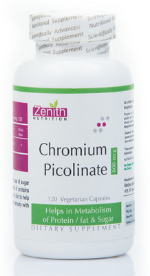 

Zenith Nutrition Chromium Picolinate - 800mcg(120 No)