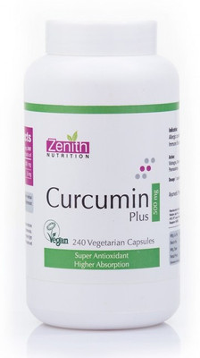 

Zenith Nutrition Curcumin Plus 500 mg(240 No)