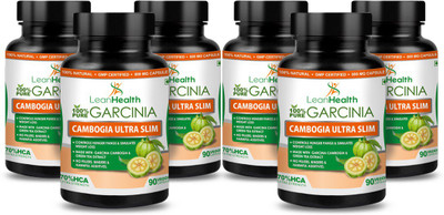 

LeanHealth Garcinia Cambogia - 90 Capsules - (Pack of 6)(540 No)