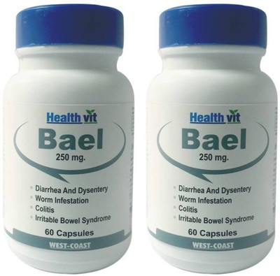 

HealthVit Bael 250 mg (Pack of 2)(60 No)