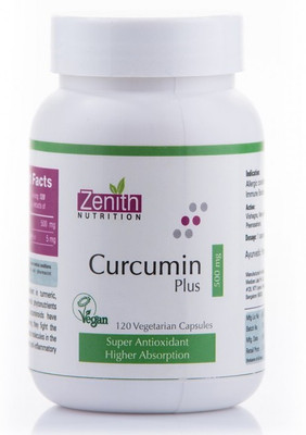 

Zenith Nutrition Curcumin Plus - 500mg-120 Nos(120 No)