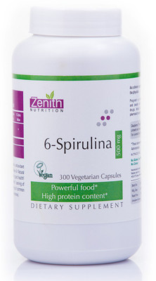 

Zenith Nutrition 6-Spirulina - 500mg(300 No)